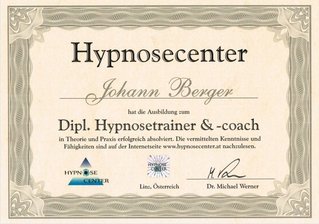 Hypnosezertifikat